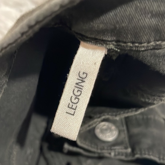 Rag & Bone Skinny Legging Low Rise Jeans Dark Green PFD - Picture 10 of 11